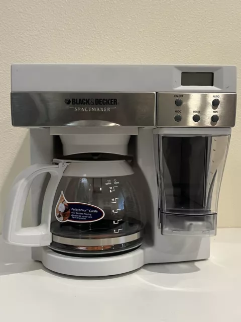 Black Decker Spacemaker Auto Drip Coffee Maker Under Cabinet 10 Cup No  Hardware