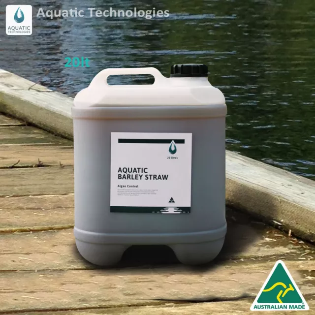 Aquatic Extract of Barley Straw 20L for Algae Control in Dams & Ponds