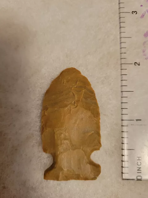 Colorful 2inch KY Corner Notch Creek Find Authentic Arrowhead Beautiful Material