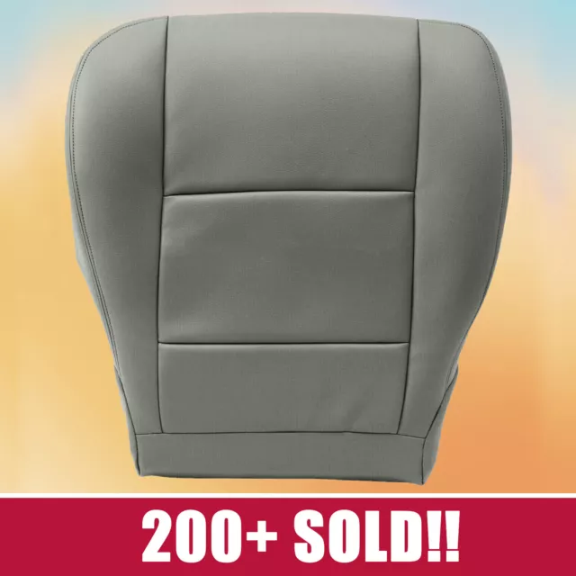 Driver Bottom Seat Cover Replace For Toyota Sequoia Tundra 00-04 Gray Leather