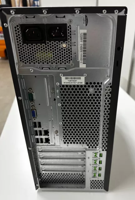 Fujitsu PRIMERGY TX100 S3, CPU: Intel Xenon Intel® Xeon® E3-RAM,28 GB DDR3