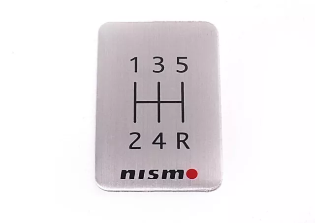 Nismo 5 Velocità Distintivo Turno Nismo Modello Cambio Ingranaggi SKYLINE GTR R32 R33 SILVIA :)
