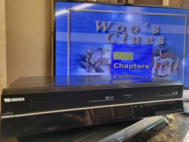 Toshiba DVR670KU DVD VCR Combo Player VHS to DVD Recording HDMI TV Tuner