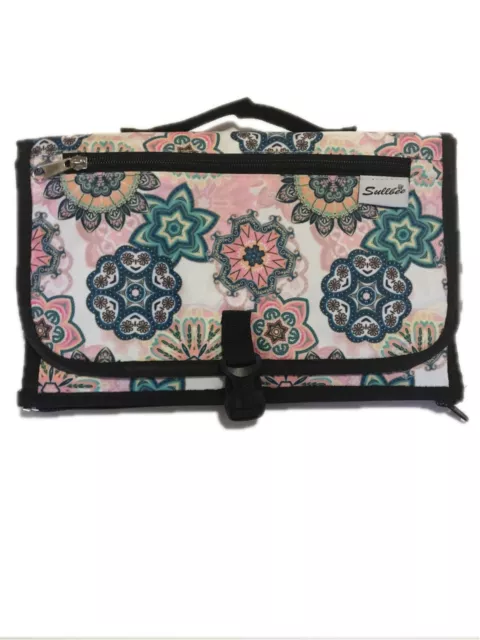 Portable Diaper Bag Change Clutch Mat Foldable Pad Nappy Floral Waterproof