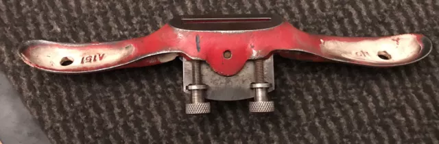 Record Spoke Shave A151 Adjustable flat Sole Tungsten blade - Vintage Old Tool 2