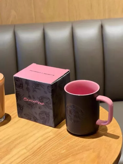 Starbucks BLACKPINK Co-branded Mug Ceramic Cup 473ml Cup Halloween Best Gifts