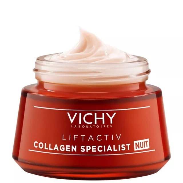 Nuova crema notte Vichy Liftactiv Collagen Specialist 50 ml riduzione rughe