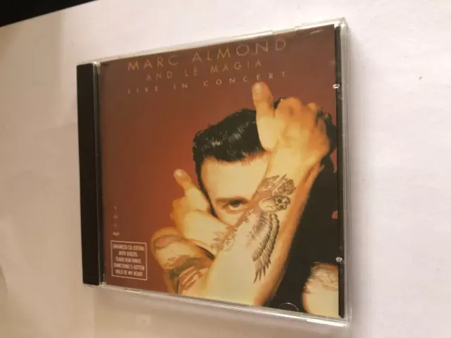 CD Album Marc Almond Live in Concert