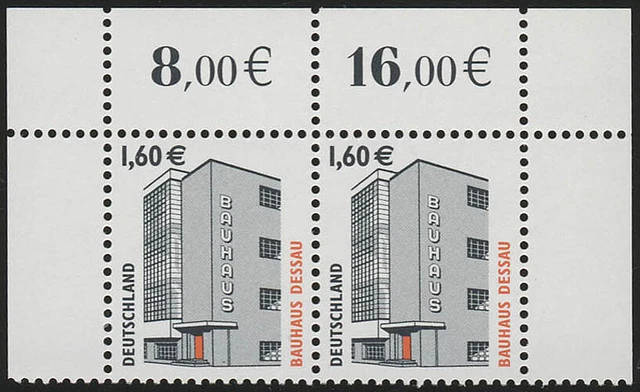 2302 SWK 1,60 Euro Paar OR ** postfrisch / MNH