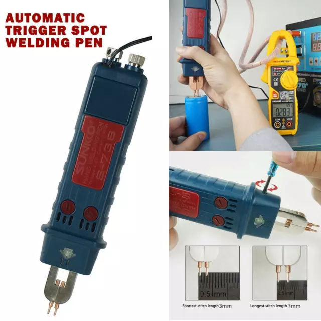 Automatic trigger Spot Welder Welding Pen For 18650Battery fit 737G+ 737DH 709AD 3