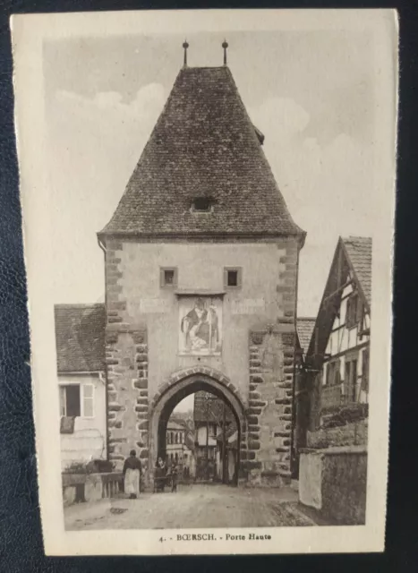 CPA Carte Postale Boersch Porte Haute Bas Rhin 1925