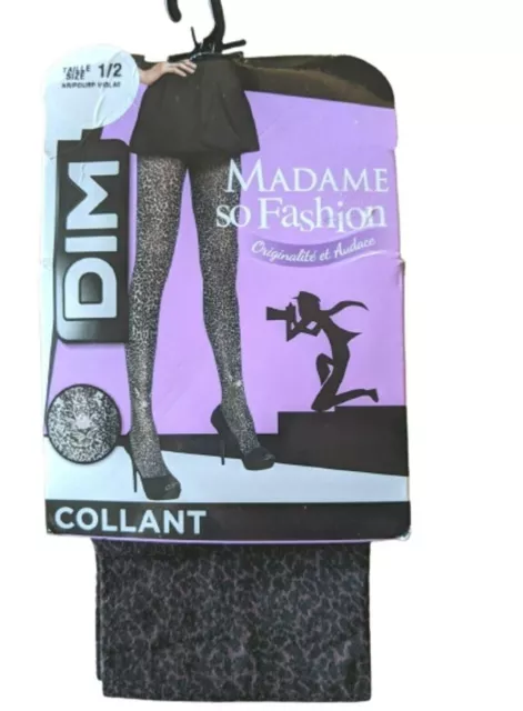 Legging noir opaque velouté 80D Madame so Daily