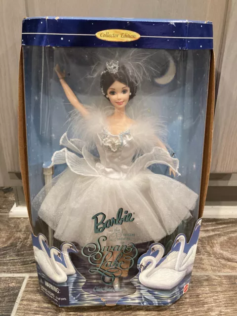 BARBIE as The Swan Queen in Swan Lake BALLERINA DOLL, 1997,  Damaged box