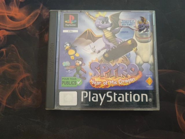 Jeu Spyro Year Of The Dragon - PlayStation 1 PS1 - Version PAL FR Complète - Bon État