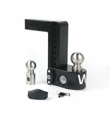 Weigh Safe 8" Drop Hitch Ball Mount 2" Shaft w/ Tongue Scale WS8-2-CERBLA