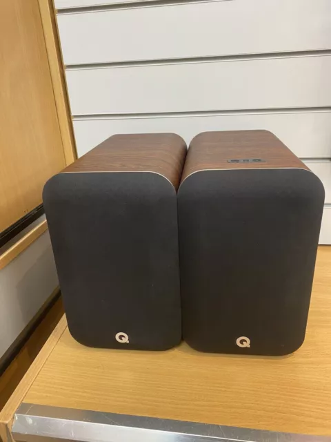 Q Acoustics M20 HD Wireless Music System - Walnut, Pair of 2