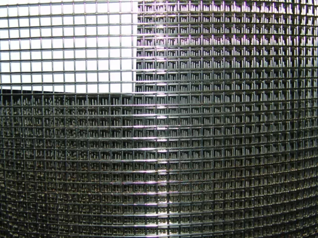 Griglia metallica in acciaio inox saldata a punti (V2A) 1x1 m / 5,08 x 5,08 mm / 0,6 mm