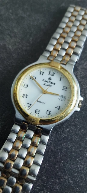 Montre HORA Dorée à Quartz – Neuve De Stock, Pile Neuve, Style Classique Pour Femme