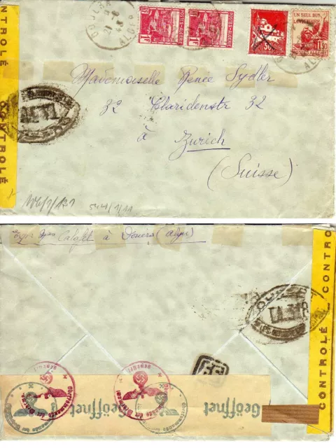 ALGERIA Letter for Switzerland