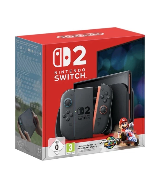 NINTENDO SWITCH 2 Mario Kart World Bundle | Presale Pre order Ship On ...