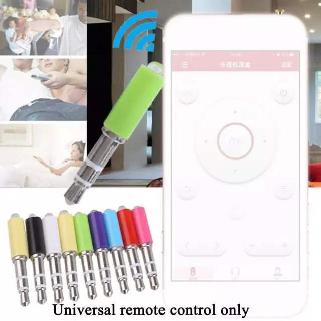 Wireless IR Transmitter Remote Control for Phones Universal 35mm IR 2022
