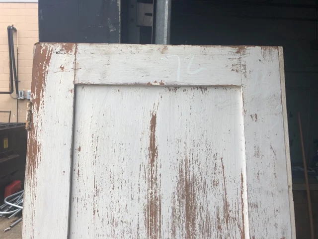 c1820/30 grain painted pantry door GORGEOUS color original hardware 72” x 23” 9