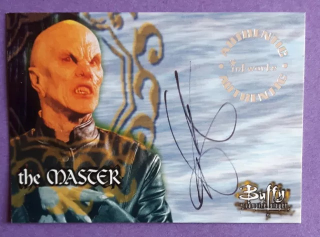 Buffy The Vampire Slayer:  Mark Metcalf As 'The Master'  Season One Auto Card