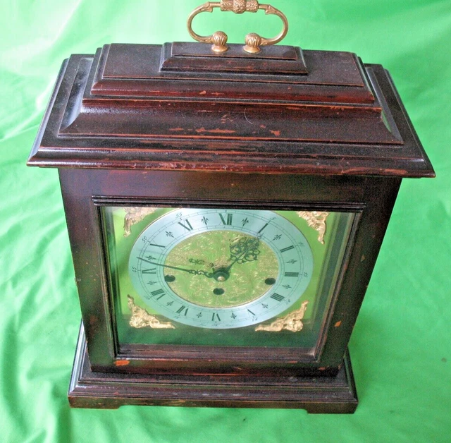 FRANZ HERMLE 4 Cherubs Decorated Westminster Chimes Mantel Clock 340