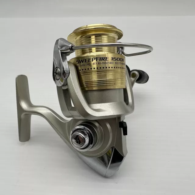DAIWA SWEEPFIRE -A 4000 Spinning Reel box , Owners Manual Parts