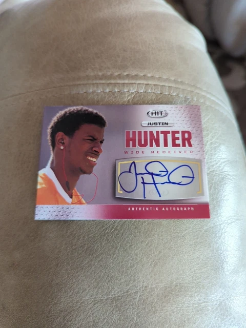 2013 SAGE Hit Auto Justin Hunter #A11 Rookie Auto RC