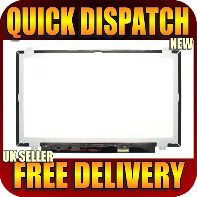 New 14.0" Ips Led Fhd Display Screen Ag Edp 30 Pin For Dell Dp/N M1Whv 0M1Whv