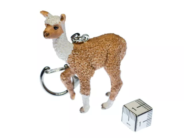 Alpaca Alpacca Keychain Miniblings Lama Camel Lastentier Alpakas Beige