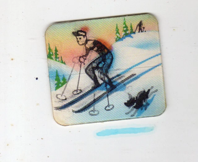 Figurina Mio-Stereoscopica -Serie Sports-Sci-Retro Mancante-Anni'60