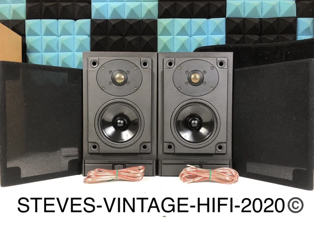 MORDAUNT SHORT MS10I Way Bookshelf Speakers ROSEWOOD N/MINT L