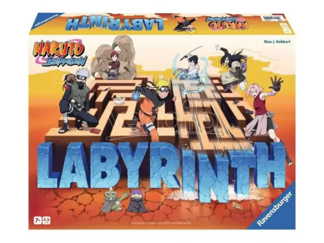 Naruto Shippuden Gioco Da Tavolo Labyrinth Ravensburger