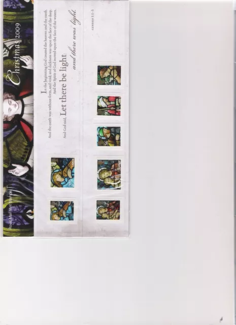 2009 Royal Mail Presentation Pack Christmas Let There Be Light Mint Decimal Stam