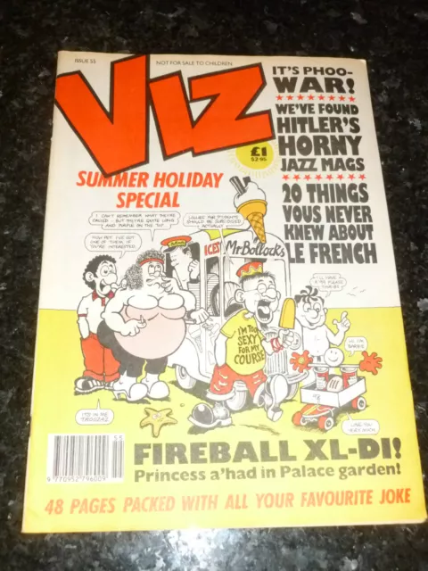 Viz Comic - Issue 55 - Date 1992 - UK PAPER COMIC