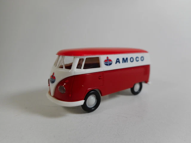 TEKNO 1:43 - VW Volkswagen Combi Bulli Pompiers / Fire Chief + remorque échelle EUR 130,00 - FR