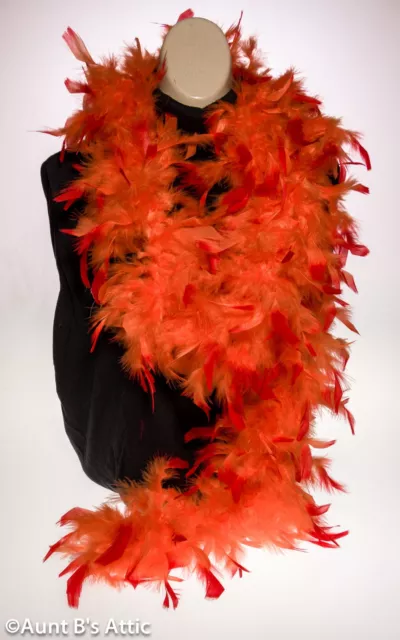 Feather Boa Colorful Chandelle Feather Boas 55-60gr 72" Long Costume Accessory