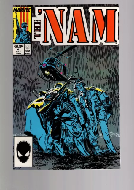 The Nam  6  -    1986   Vietnam  War Series  - Marvel Comics