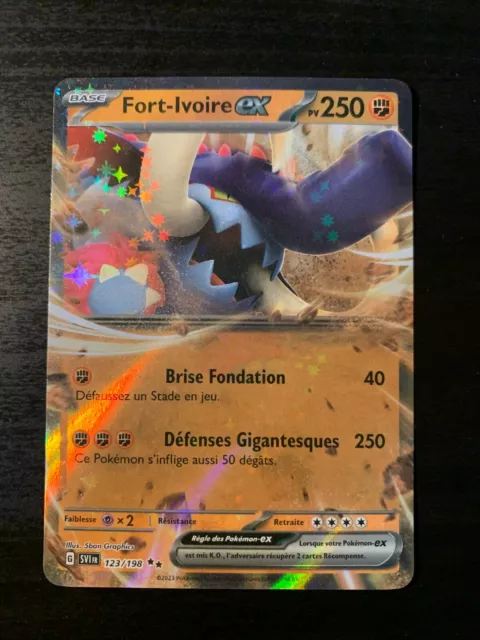 Fort-Ivoire ex - 230/198 - Carte Pokémon Écarlate et Violet EV01 -  DracauGames