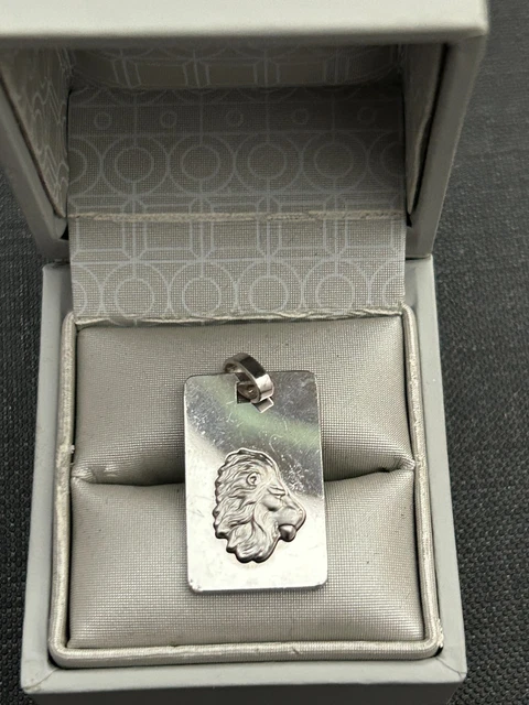 Médaille Ancienne En Argent 800 Du Signe Lion (Zodiaque) - Signée Joseph Balme - France