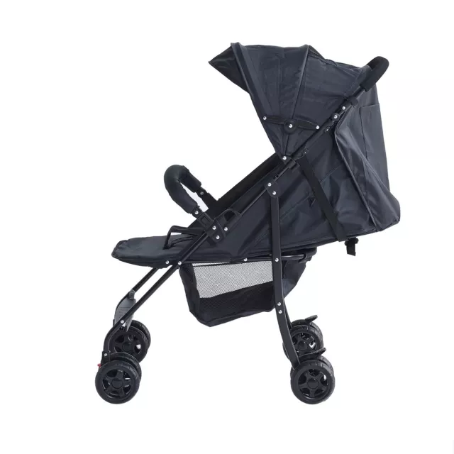 Baby Pushchair, Baby Pram Toddler Pushchair Foldable Baby Carriage 2
