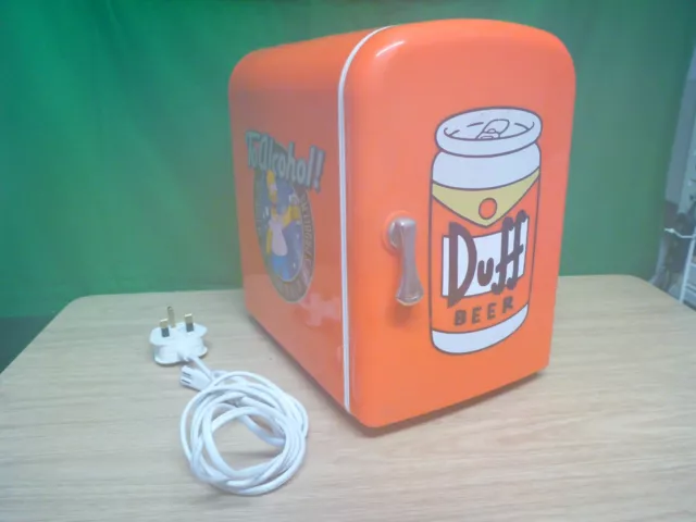 The Simpsons Homer Duff Beer Mini Fridge by Wesco, 2002