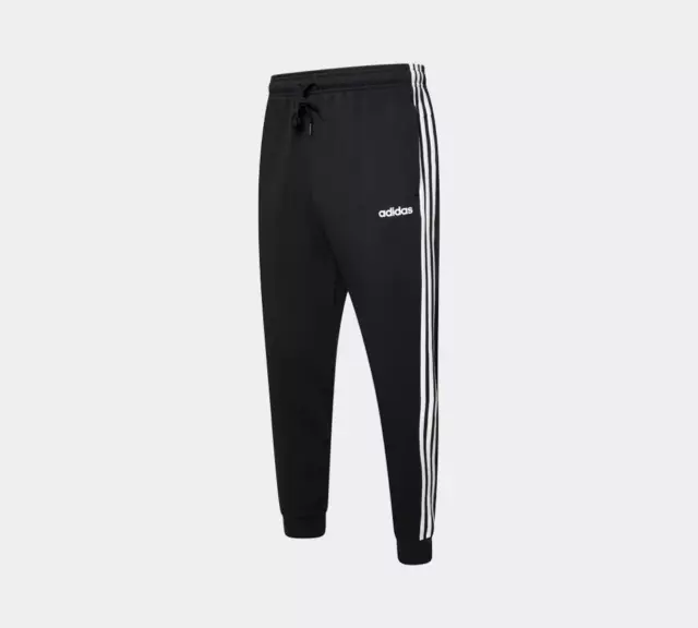 Mens Adidas Originals 3-Stripes Fleece Tapered Cuffed Pants S-2XL