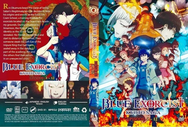 AO NO BLUE Exorcist : Kyoto Saga (VOL.1 - 12 End) ~ Toutes les régions