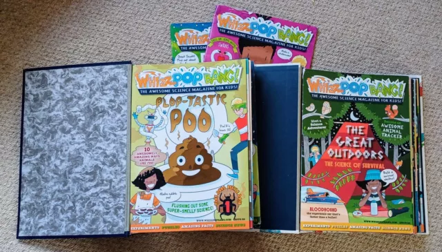 Whizz Pop Bang Kids Science Magazines. Huge Bundle of 35 Issues Including 6 Rare
