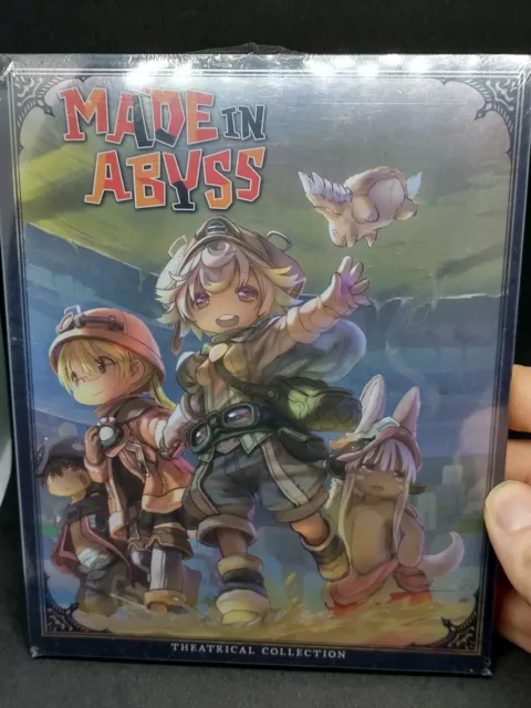 Made In Abyss Complete Theatrical Collection Steelbook Blu-ray (Anime, Movies)