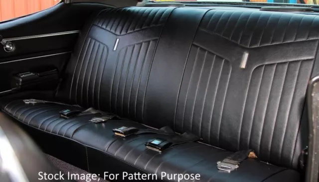 1969 Pontiac Lemans & GTO Convertible Rear Seat Covers