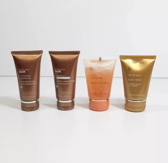 Nutrimetics Body Delights Travel Set - 4 x 50ml